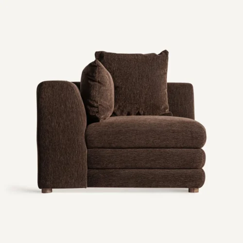 Module de canapé Alfter angle marron Vical Home