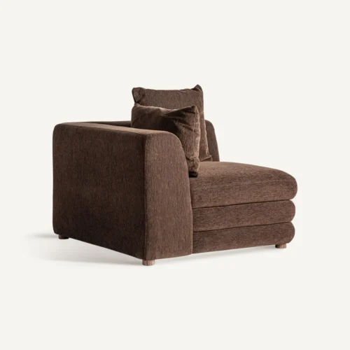 Module de canapé Alfter angle marron Vical Home — vue 2