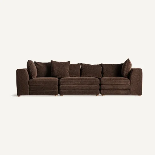 Module de canapé Alfter angle marron Vical Home — vue 5