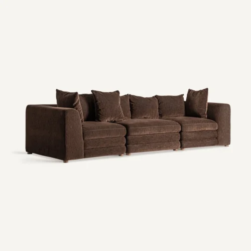 Module de canapé Alfter angle marron Vical Home — vue 6