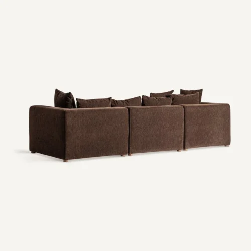 Module de canapé Alfter angle marron Vical Home — vue 7