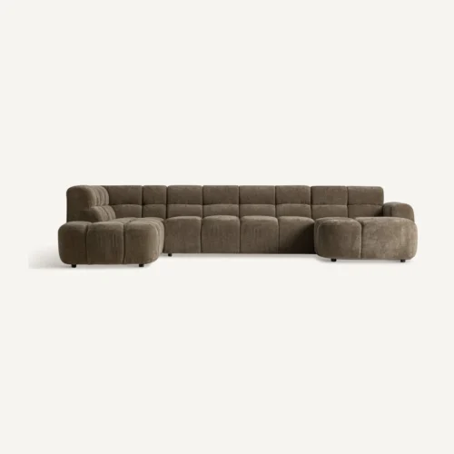 Module de canapé Arabaux vert d'angle 134 x 98 cm Vical Home — vue 4