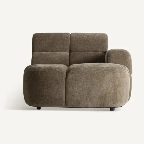 Module de canapé Arabaux vert d'angle 87 x 170 cm Vical Home