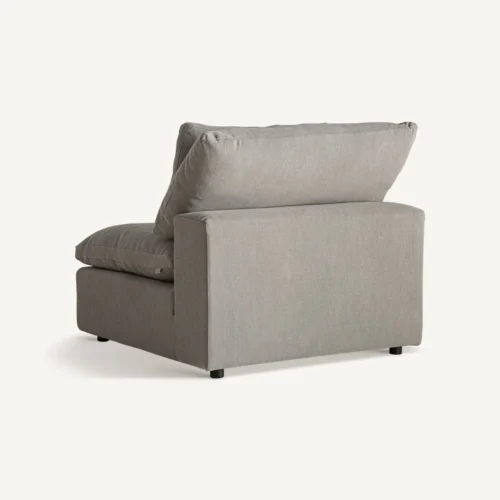 Module de canapé Benacy lin gris central Vical Home — vue 4