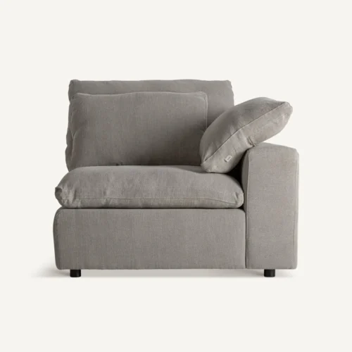 Module de canapé Benacy lin gris d'angle Vical Home