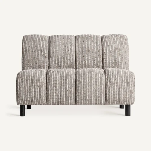 Module de canapé central Berling tons neutres 120 cm Vical Home