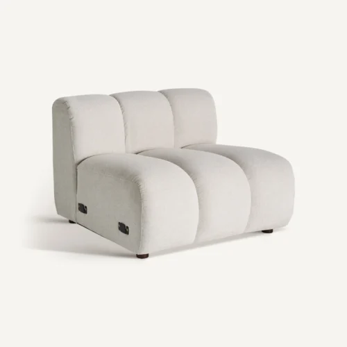 Module de canapé central Dortan gris Vical Home — vue 2