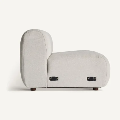 Module de canapé central Dortan gris Vical Home — vue 3
