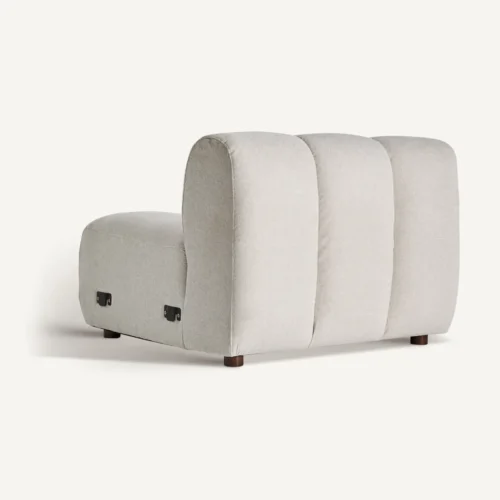 Module de canapé central Dortan gris Vical Home — vue 4