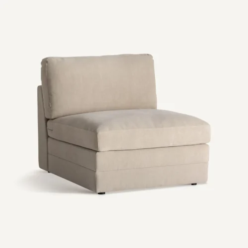 Module de canapé central Otley taupe Vical Home — vue 2