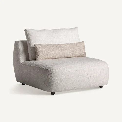 Module de canapé central Wingles blanc cassé Vical Home