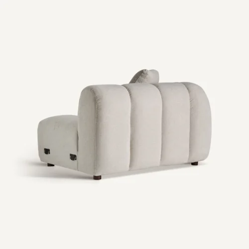 Module de canapé d'angle Dortan gris réf. 37253 Vical Home — vue 4