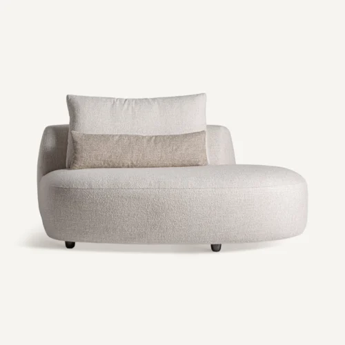Module de canapé d'angle Wingles beige 162 cm Vical Home