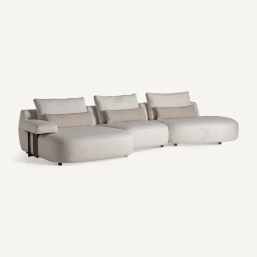 Module de canapé d'angle Wingles beige 162 cm Vical Home — vue 6