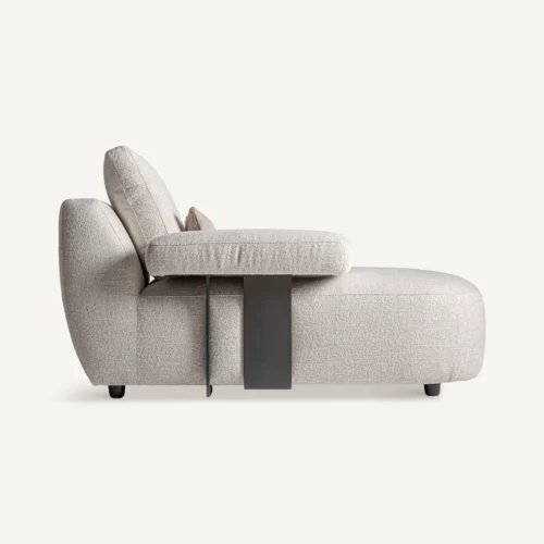 Module de canapé d'angle Wingles blanc cassé 158 cm Vical Home — vue 3