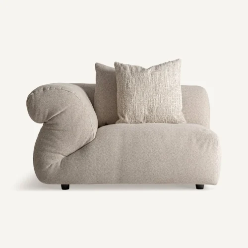 Module de canapé Evron angle blanc cassé Vical Home