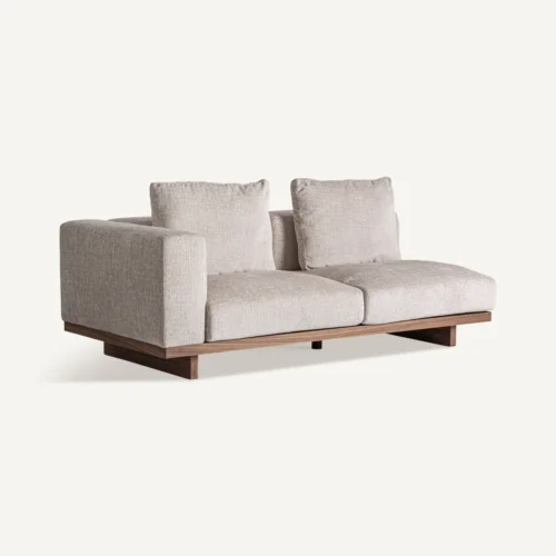 Module de canapé Metti taupe Vical Home — vue 2