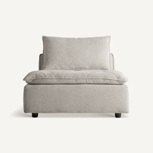 Module de canapé Vaiges central gris 200 cm Vical Home