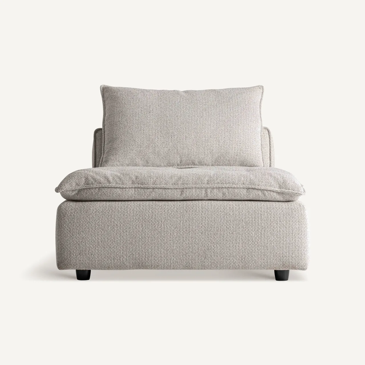 Module de canapé Vaiges central gris 200 cm Vical Home