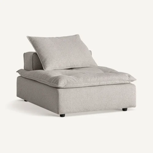 Module de canapé Vaiges central gris 200 cm Vical Home — vue 2