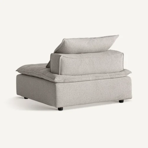 Module de canapé Vaiges central gris 200 cm Vical Home — vue 4
