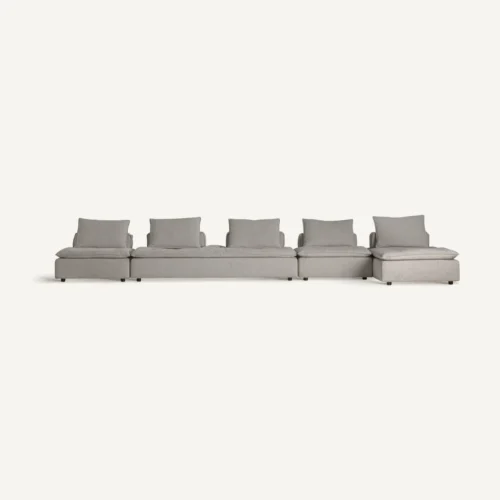 Module de canapé Vaiges central gris 200 cm Vical Home — vue 7