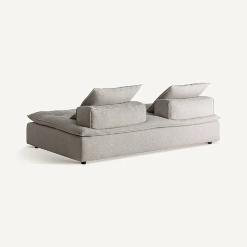 Module de canapé Vaiges central gris Vical Home — vue 4