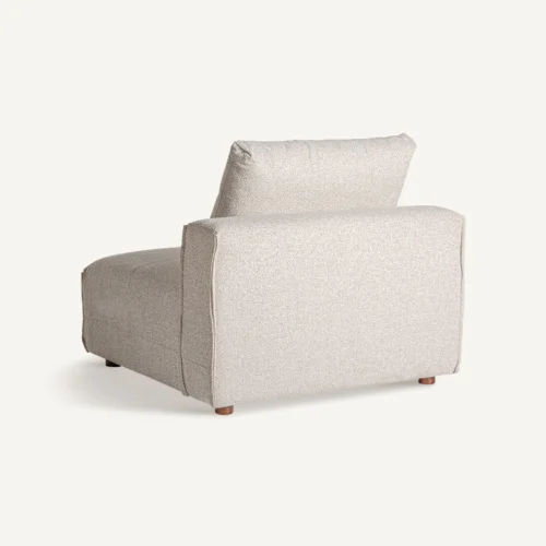 Module de canapé Vignaie central crème Vical Home — vue 4