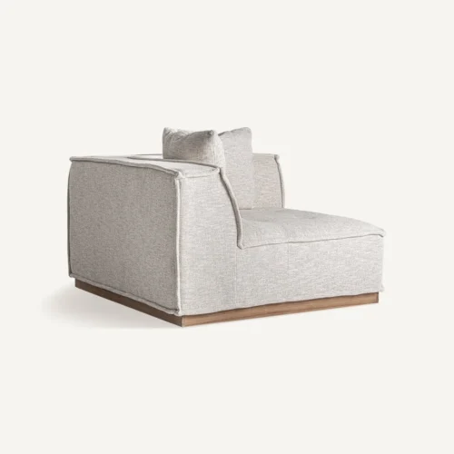 Module de canapé Vittel angle beige Vical Home — vue 2