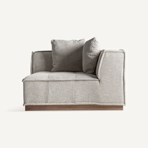 Module de canapé Vittel angle beige Vical Home — vue 4