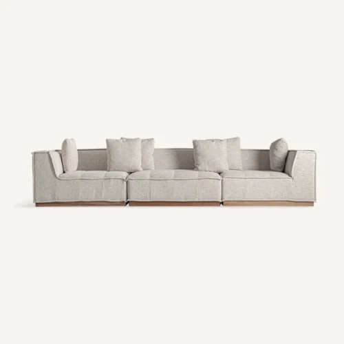 Module de canapé Vittel angle beige Vical Home — vue 5