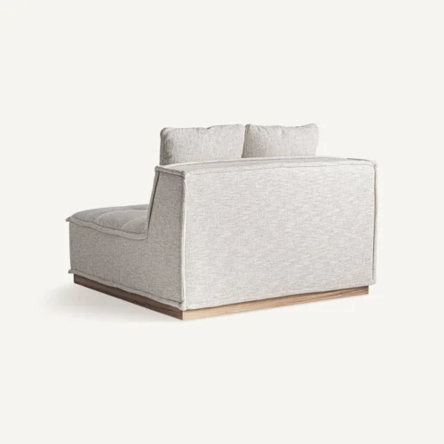 Module de canapé Vittel central beige Vical Home — vue 4