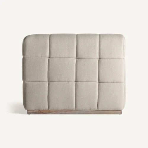 Module de canapé Winzer angle pin et blanc cassé Vical Home — vue 3