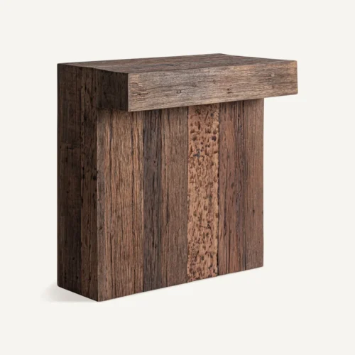 Module de comptoir de bar Landshut bois récupéré 108 cm Vical Home