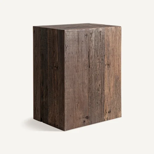 Module de comptoir de bar Landshut bois récupéré 90 cm Vical Home