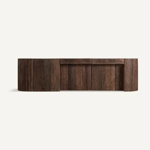Module de comptoir de bar Landshut bois récupéré compact 60 cm Vical Home — vue 4