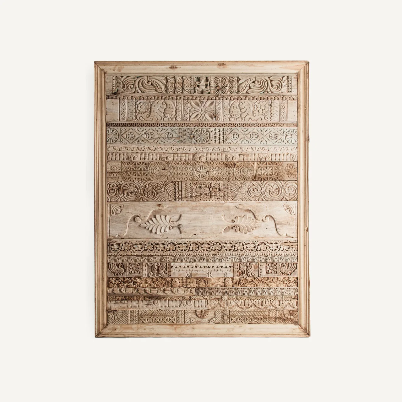 Panneau décoratif Askale teck crème vieilli Vical Home