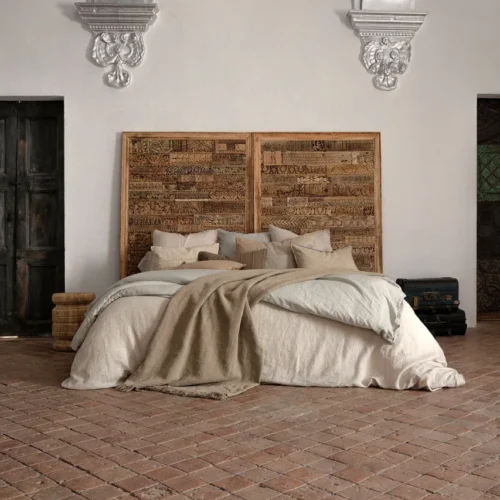 Panneau décoratif Askale teck crème vieilli Vical Home — vue 4