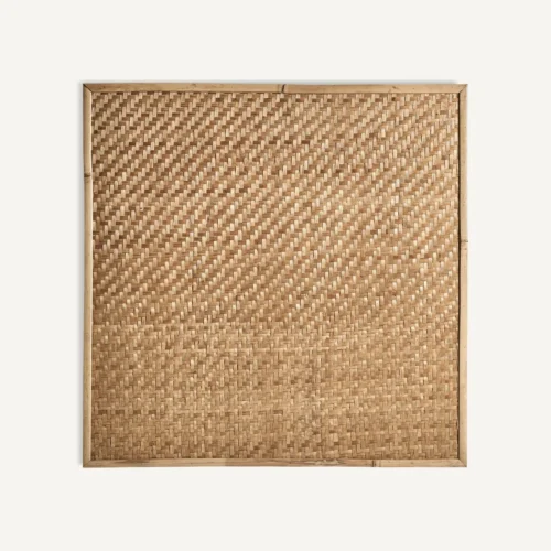 Panneau décoratif Blaj fibre naturelle marron Vical Home