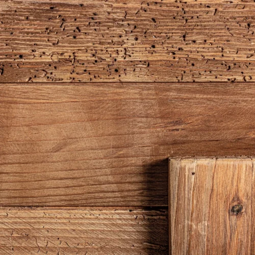 Panneau décoratif Crissey bois de pin recyclé brun Vical Home — vue 6