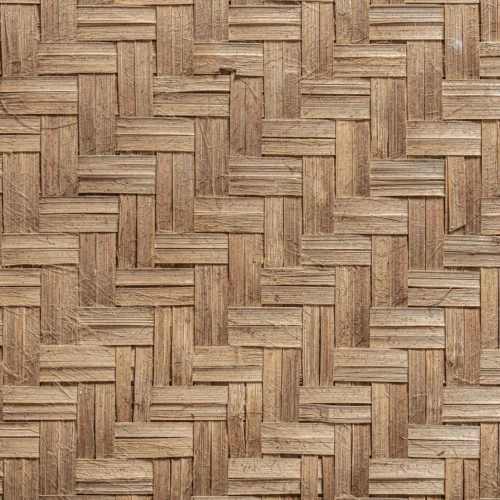 Panneau décoratif en fibre naturelle marron 400 x 300 Vical Home — vue 2
