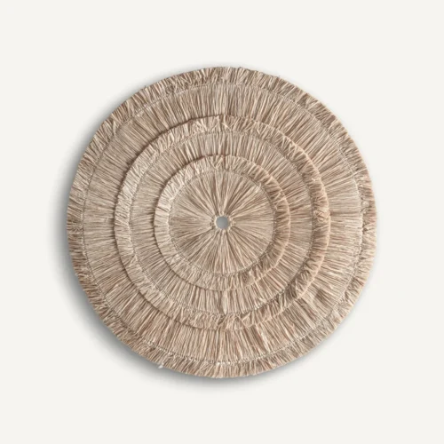 Panneau décoratif Fauch fibre naturelle beige 112 cm Vical Home