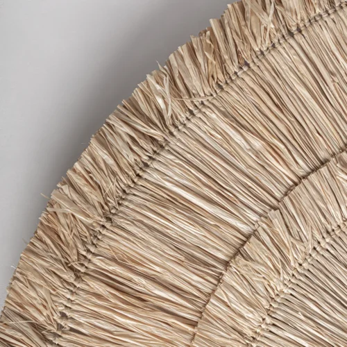 Panneau décoratif Fauch fibre naturelle beige 112 cm Vical Home — vue 3