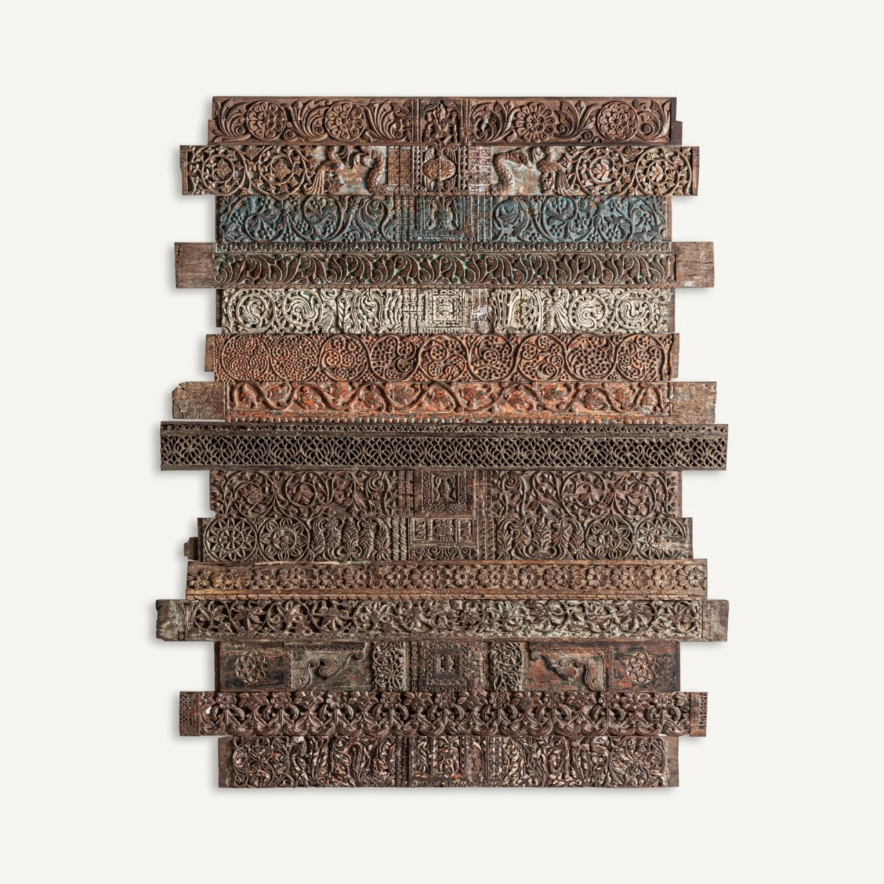 Panneau décoratif Halje teck marron Vical Home