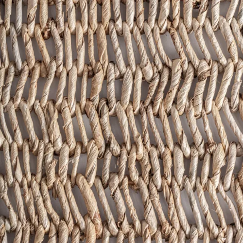 Panneau décoratif Jerges fibre de bananier sable lot de 4 Vical Home — vue 3