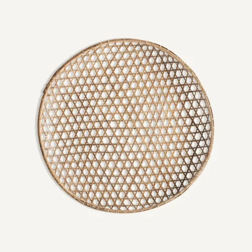 Panneau décoratif Jerzy bambou marron ensemble de 3 Vical Home — vue 3