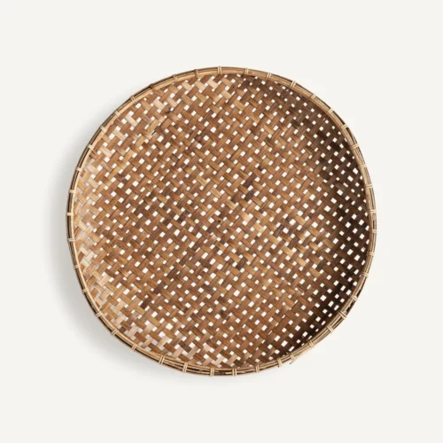 Panneau décoratif Jerzy bambou marron ensemble de 3 Vical Home — vue 4