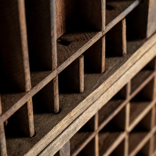 Panneau décoratif Kashere bois récupéré marron Vical Home — vue 2