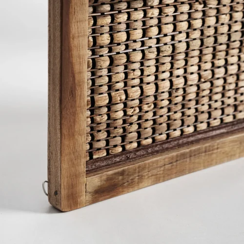Panneau décoratif Maurice fibre naturelle marron Vical Home — vue 3