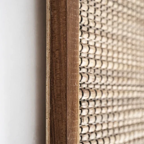 Panneau décoratif Maurice fibre naturelle marron Vical Home — vue 4